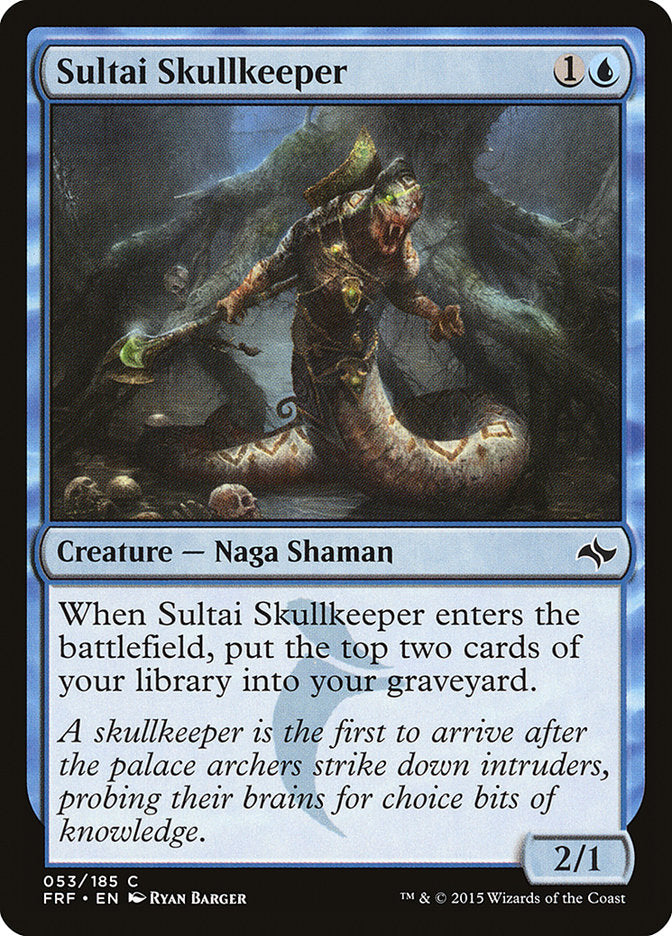 {C} Sultai Skullkeeper [Fate Reforged][FRF 053]