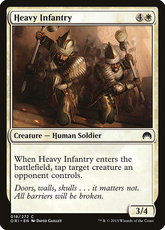 {C} Heavy Infantry [Magic Origins][ORI 018]