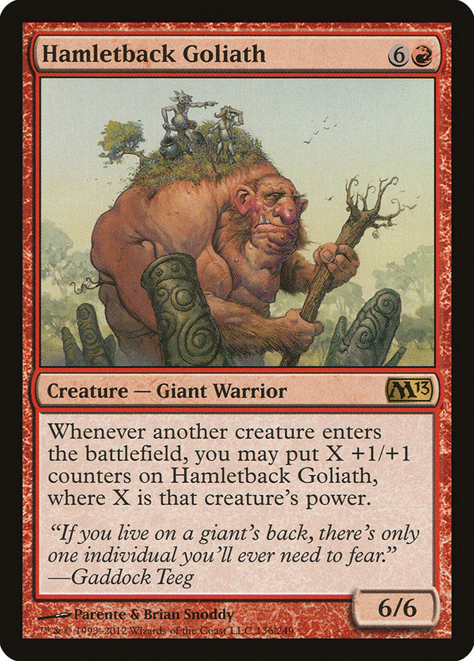 {R} Hamletback Goliath [Magic 2013][M13 136]