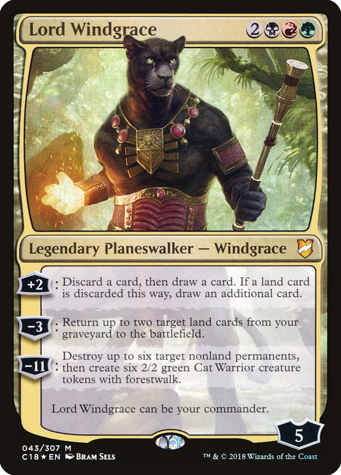 {R} Lord Windgrace [Commander 2018][C18 043]