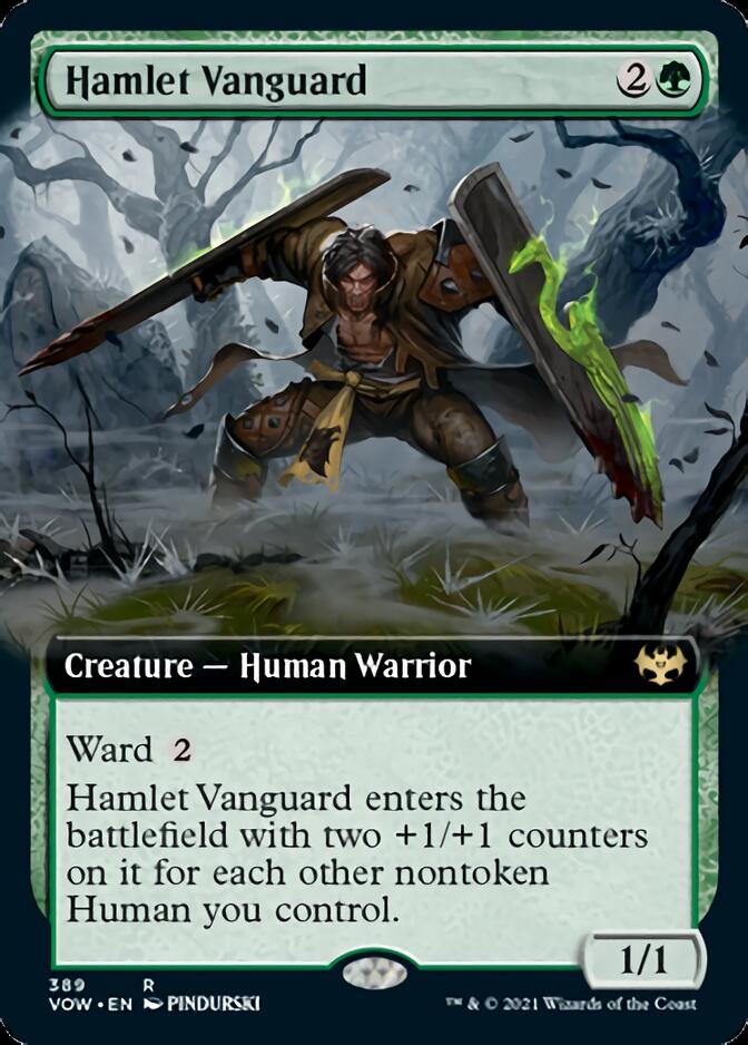 {R} Hamlet Vanguard (Extended Art) [Innistrad: Crimson Vow][VOW 389]