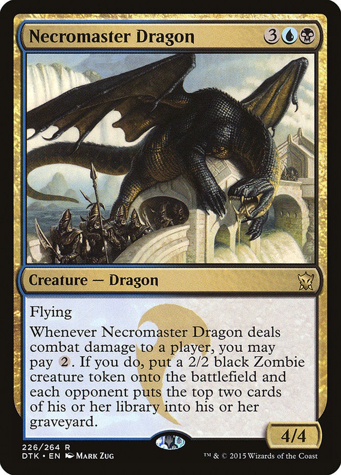 {R} Necromaster Dragon [Dragons of Tarkir][DTK 226]