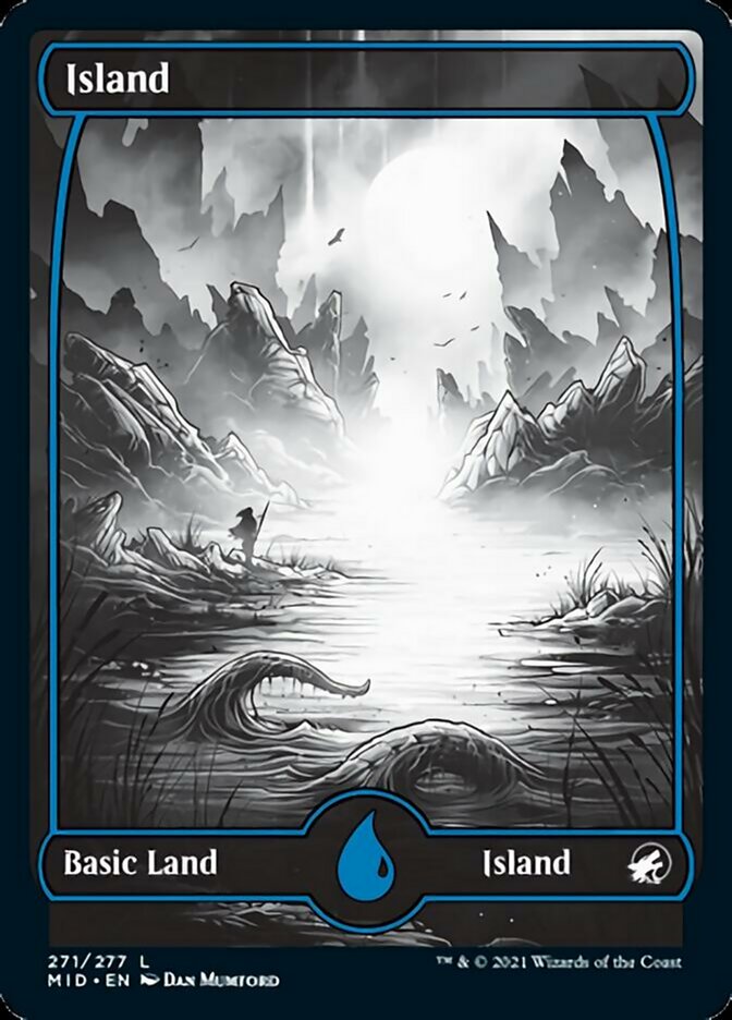 {B}[MID 271] Island (271) [Innistrad: Midnight Hunt]