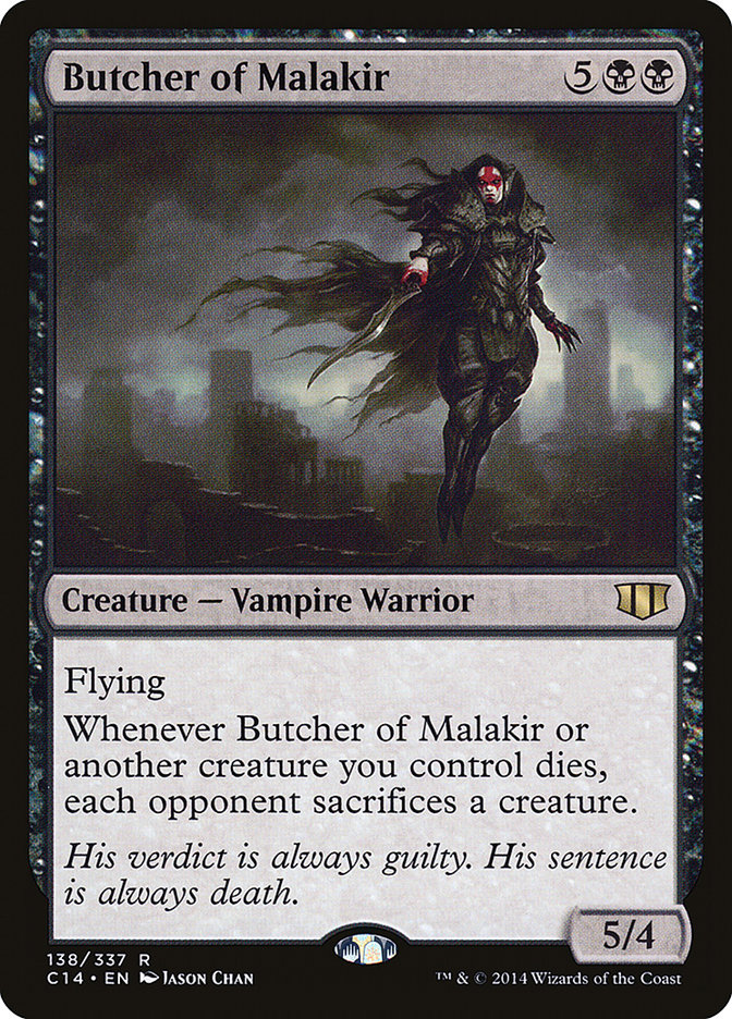 {R} Butcher of Malakir [Commander 2014][C14 138]