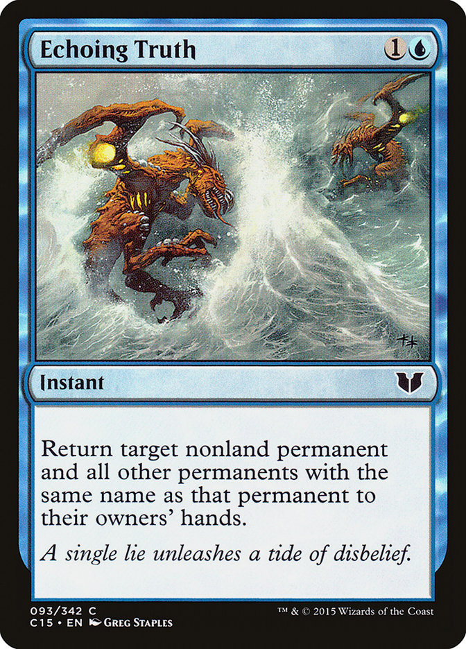 {C} Echoing Truth [Commander 2015][C15 093]