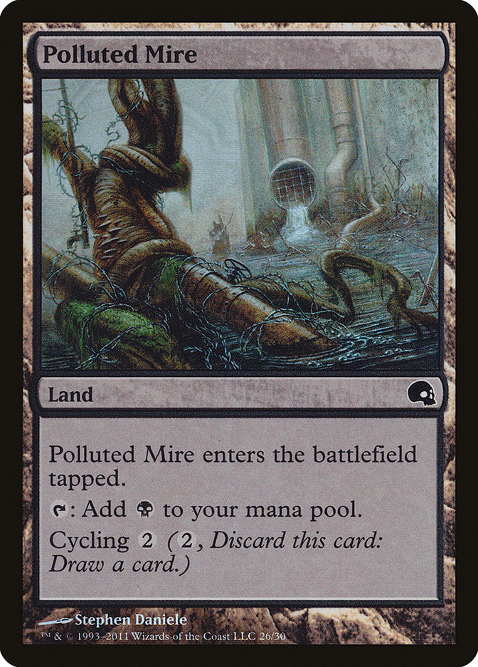 {C} Polluted Mire [Premium Deck Series: Graveborn][PD3 026]