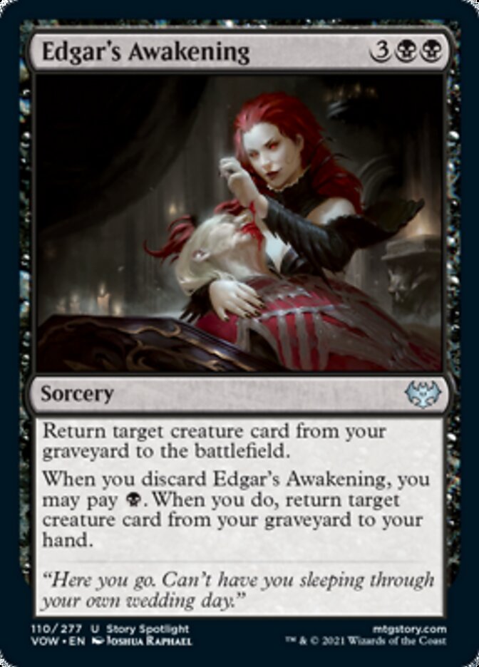 {C} Edgar's Awakening [Innistrad: Crimson Vow][VOW 110]