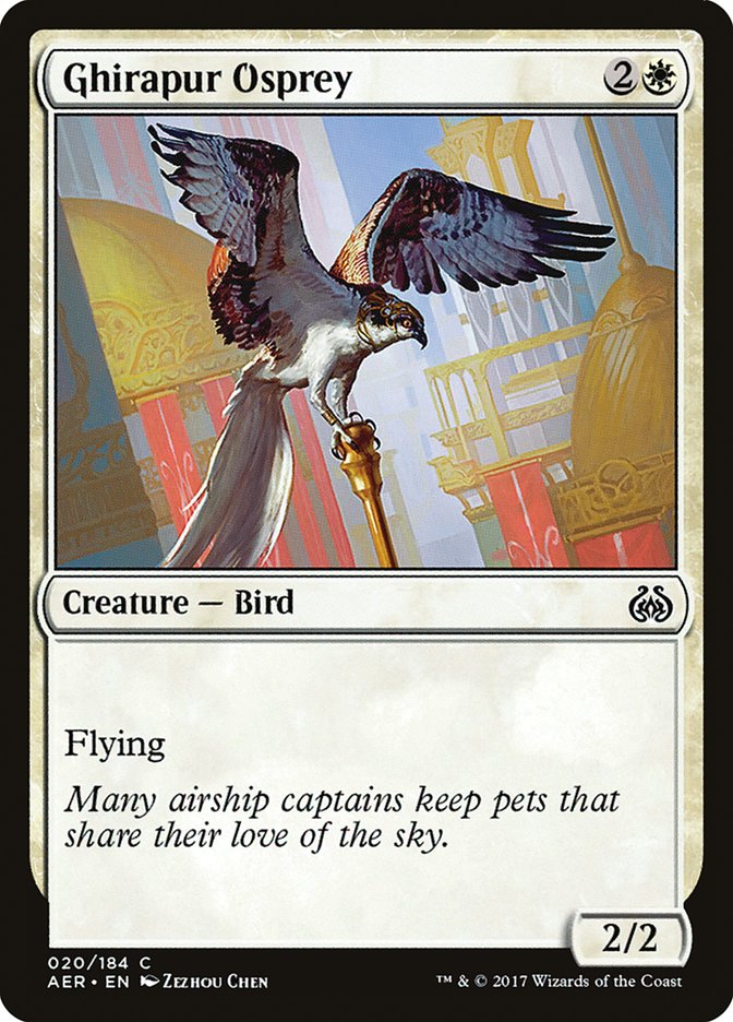 {C} Ghirapur Osprey [Aether Revolt][AER 020]