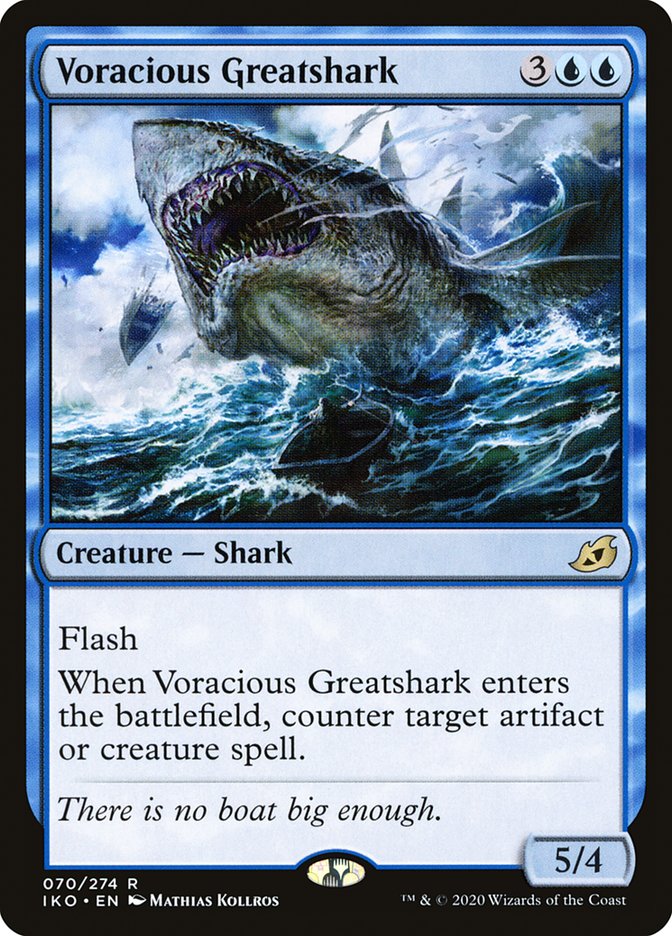 {R} Voracious Greatshark [Ikoria: Lair of Behemoths][IKO 070]