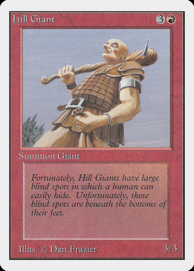 {C} Hill Giant [Unlimited Edition][2ED 158]