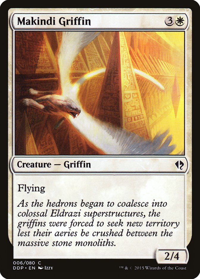 {C} Makindi Griffin [Duel Decks: Zendikar vs. Eldrazi][DDP 006]