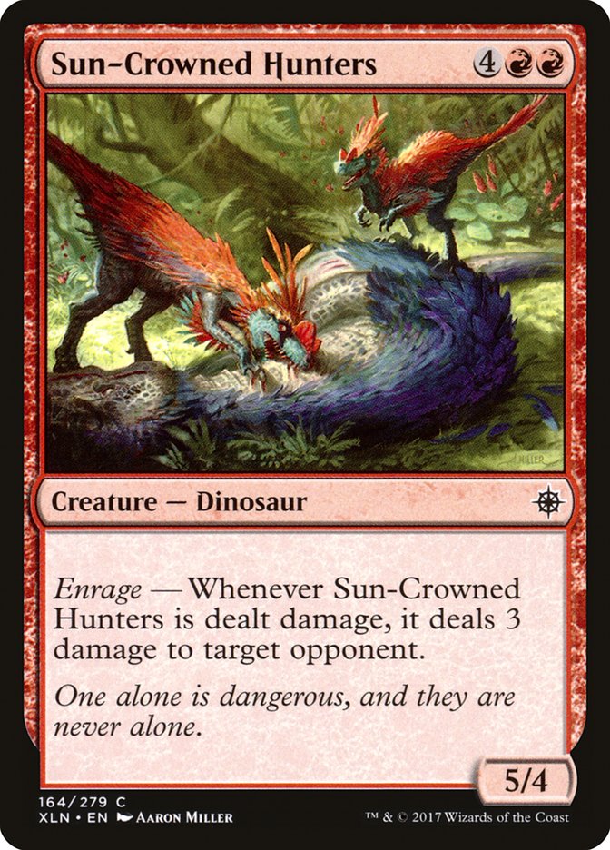 {C} Sun-Crowned Hunters [Ixalan][XLN 164]