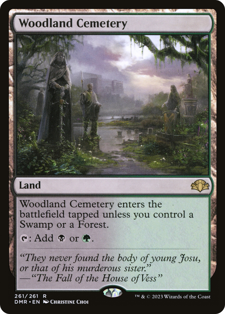 {R} Woodland Cemetery [Dominaria Remastered][DMR 261]