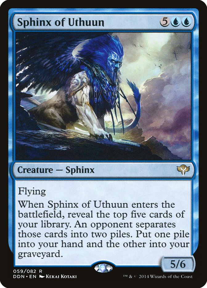 {R} Sphinx of Uthuun [Duel Decks: Speed vs. Cunning][DDN 059]