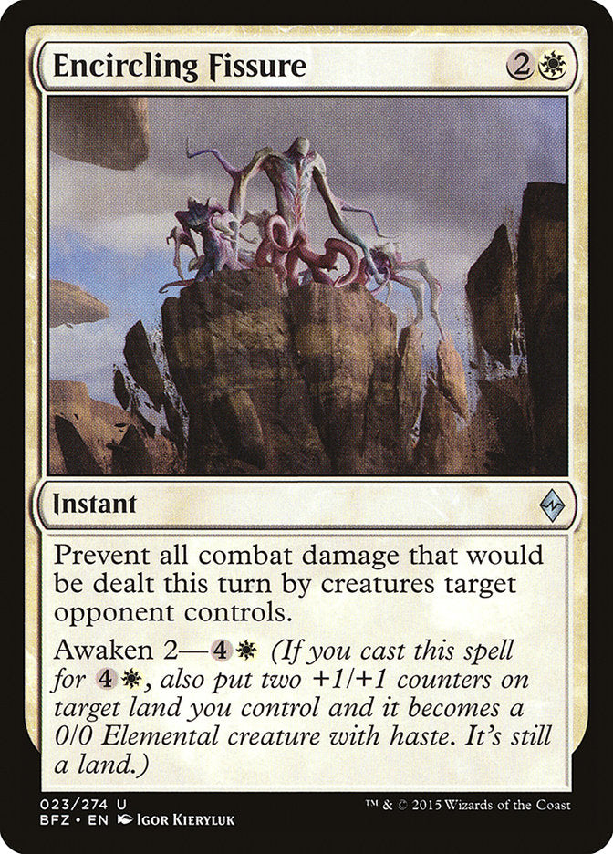 {C} Encircling Fissure [Battle for Zendikar][BFZ 023]