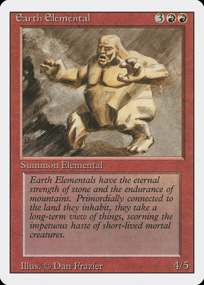 {C} Earth Elemental [Revised Edition][3ED 146]