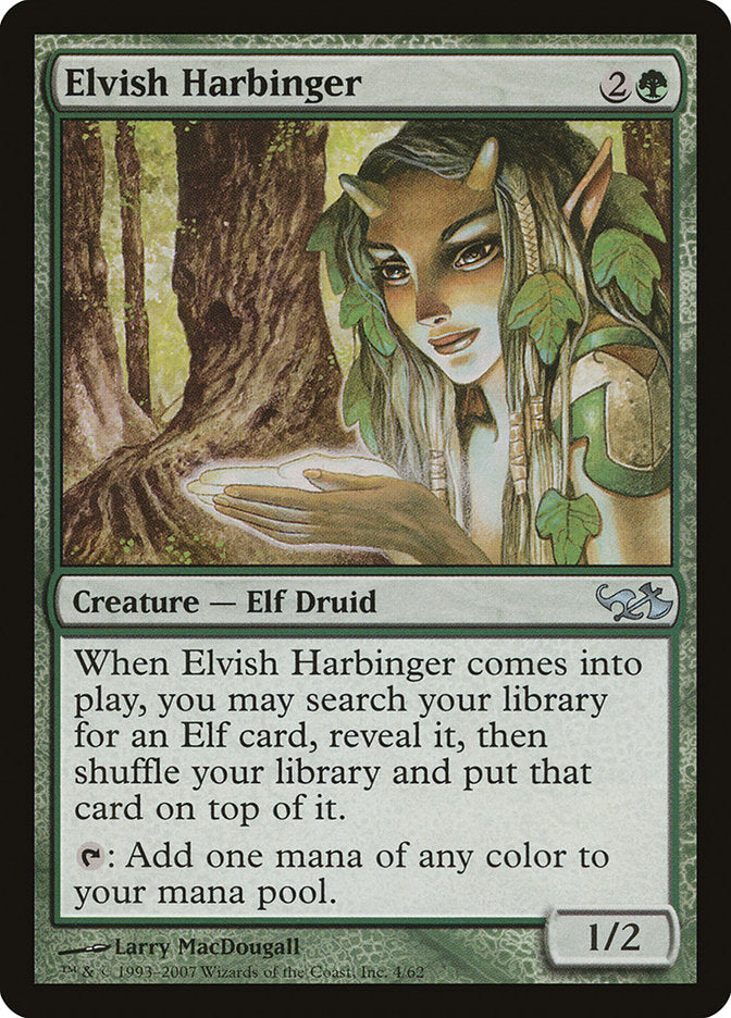 {C} Elvish Harbinger [Duel Decks: Elves vs. Goblins][DDA 004]