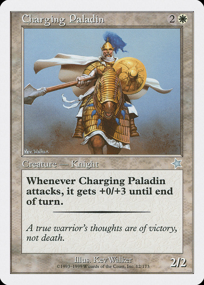 {C} Charging Paladin [Starter 1999][S99 012]