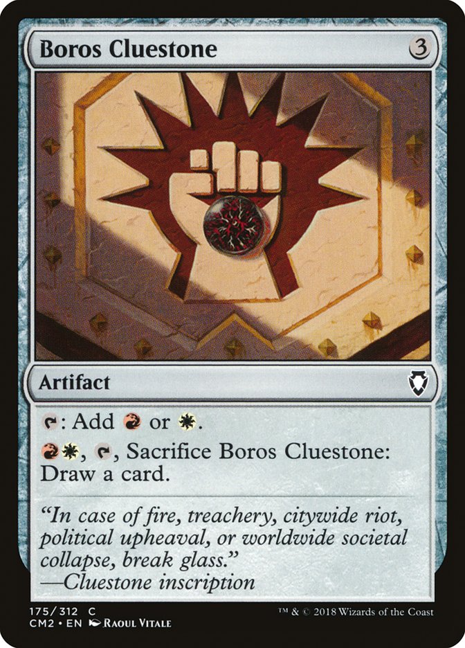 {C} Boros Cluestone [Commander Anthology Volume II][CM2 175]