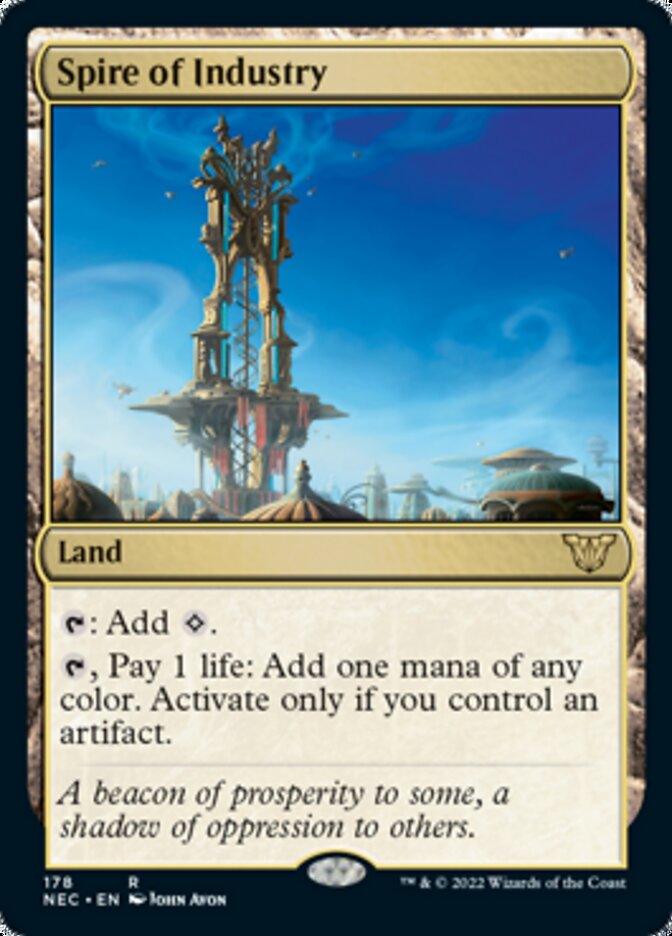 {R} Spire of Industry [Kamigawa: Neon Dynasty Commander][NEC 178]