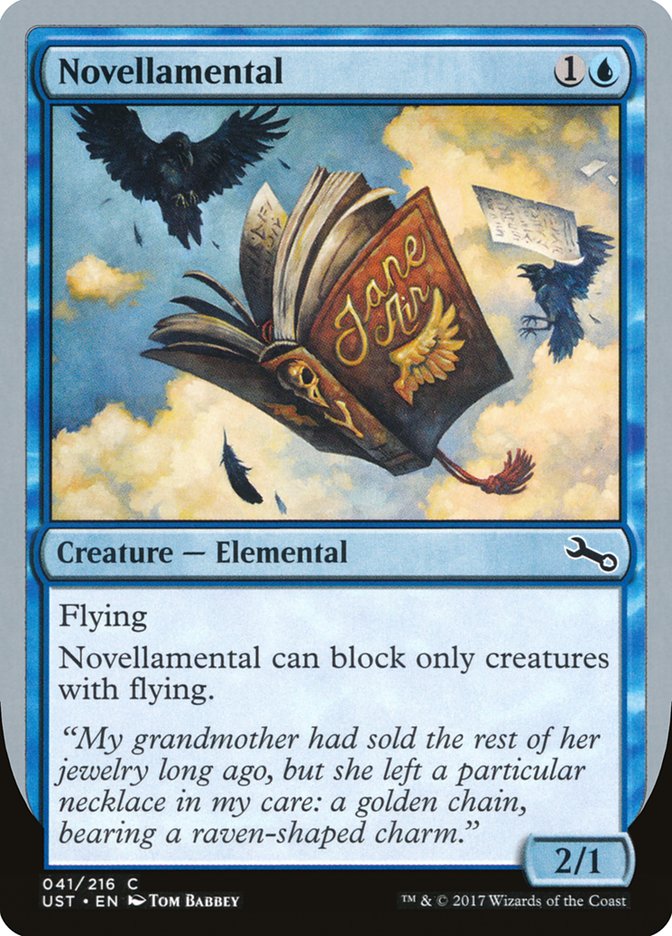 {C} Novellamental ("My grandmother had sold...") [Unstable][UST 41A]