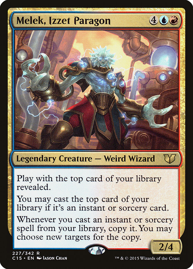 {R} Melek, Izzet Paragon [Commander 2015][C15 227]