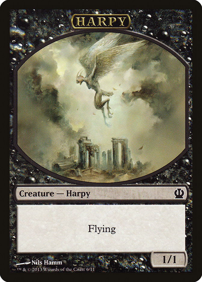 {T} Harpy Token [Theros Tokens][TTHS 006]