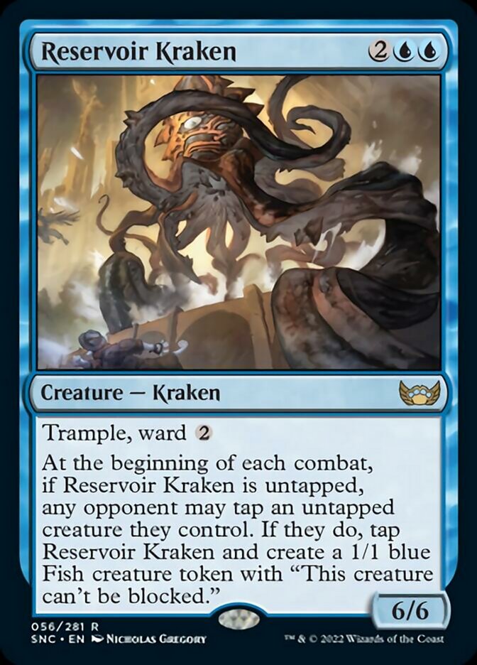 {R} Reservoir Kraken [Streets of New Capenna][SNC 056]