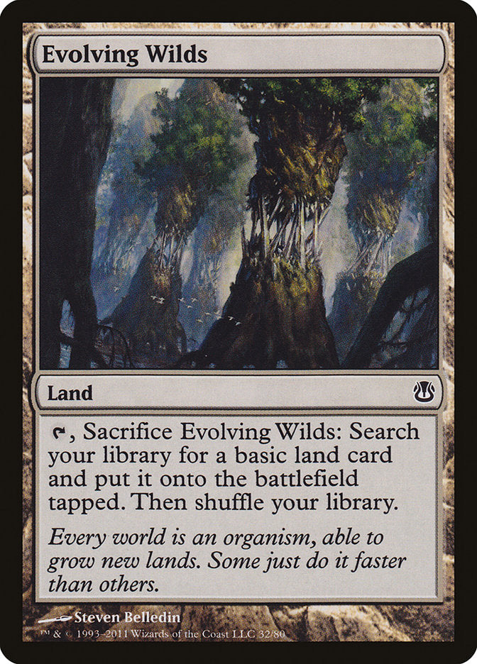 {C} Evolving Wilds [Duel Decks: Ajani vs. Nicol Bolas][DDH 032]