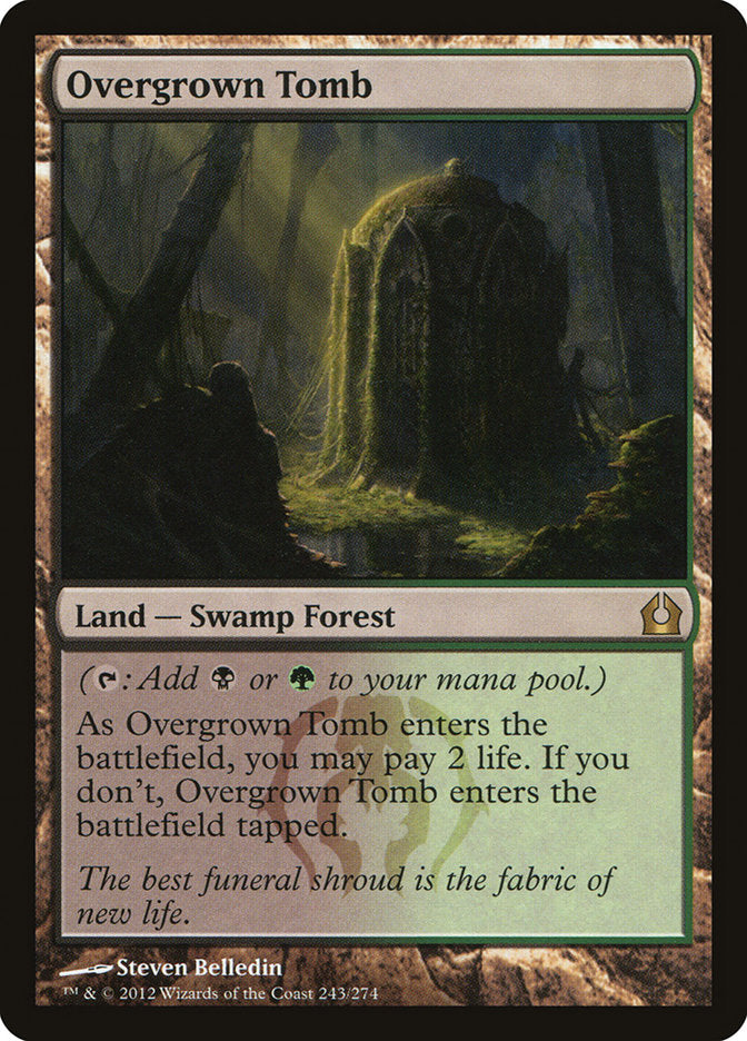 {R} Overgrown Tomb [Return to Ravnica][RTR 243]