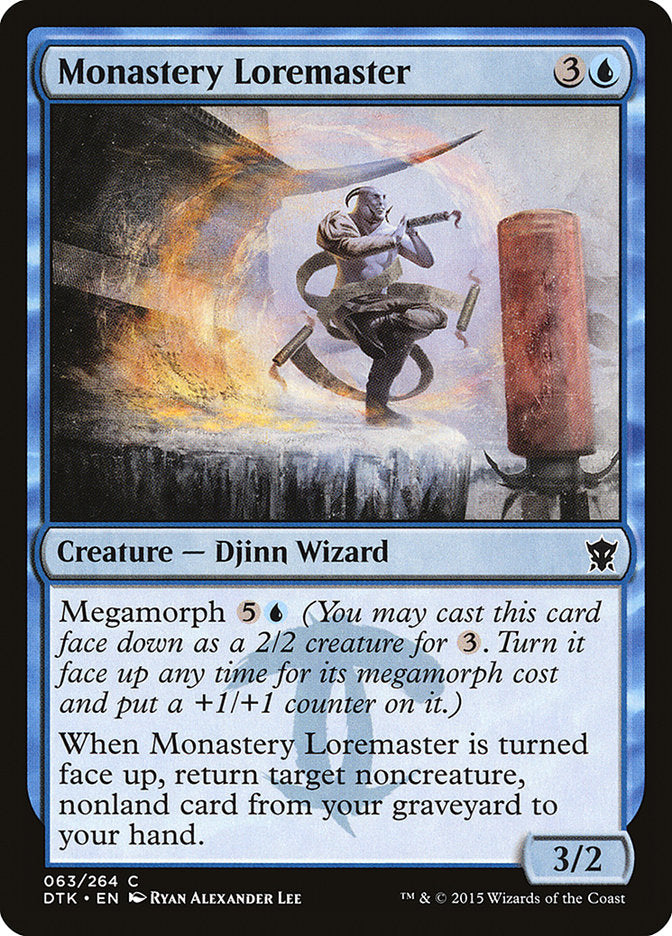 {C} Monastery Loremaster [Dragons of Tarkir][DTK 063]