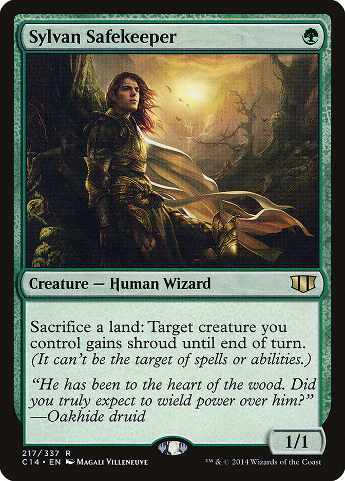 {R} Sylvan Safekeeper [Commander 2014][C14 217]