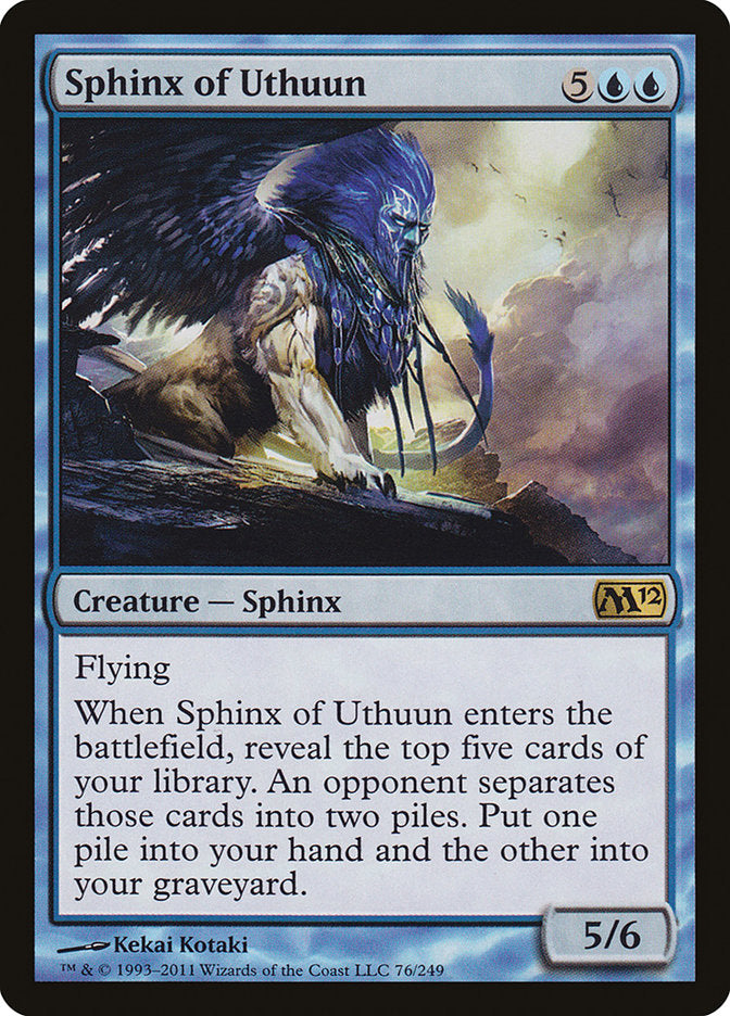 {R} Sphinx of Uthuun [Magic 2012][M12 076]