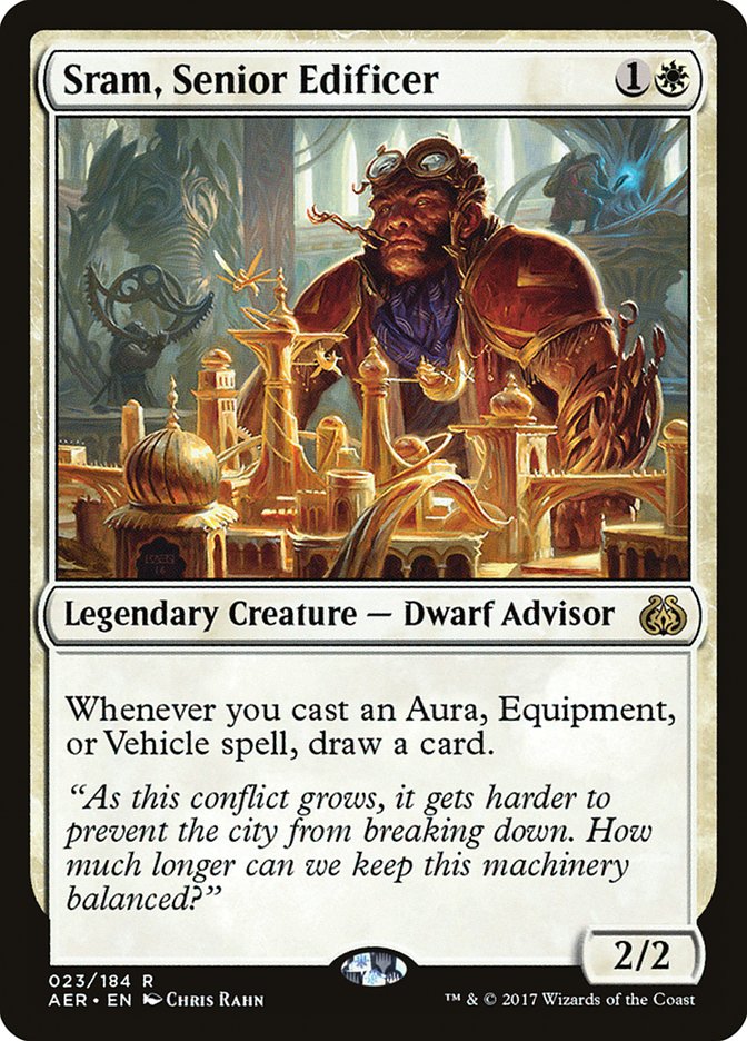 {R} Sram, Senior Edificer [Aether Revolt][AER 023]