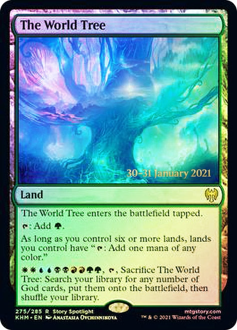 {R} The World Tree [Kaldheim Prerelease Promos][PR KHM 275]