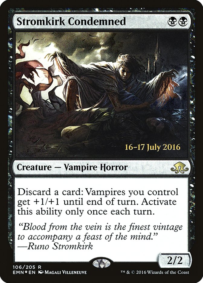 {R} Stromkirk Condemned [Eldritch Moon Prerelease Promos][PR EMN 106]