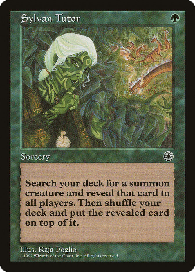 {R} Sylvan Tutor [Portal][POR 188]