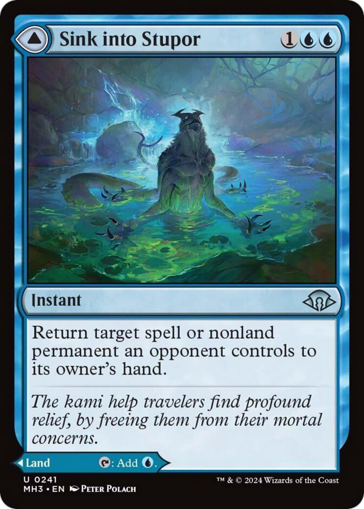 {C} Sink into Stupor // Soporific Springs [Modern Horizons 3][MH3 241]