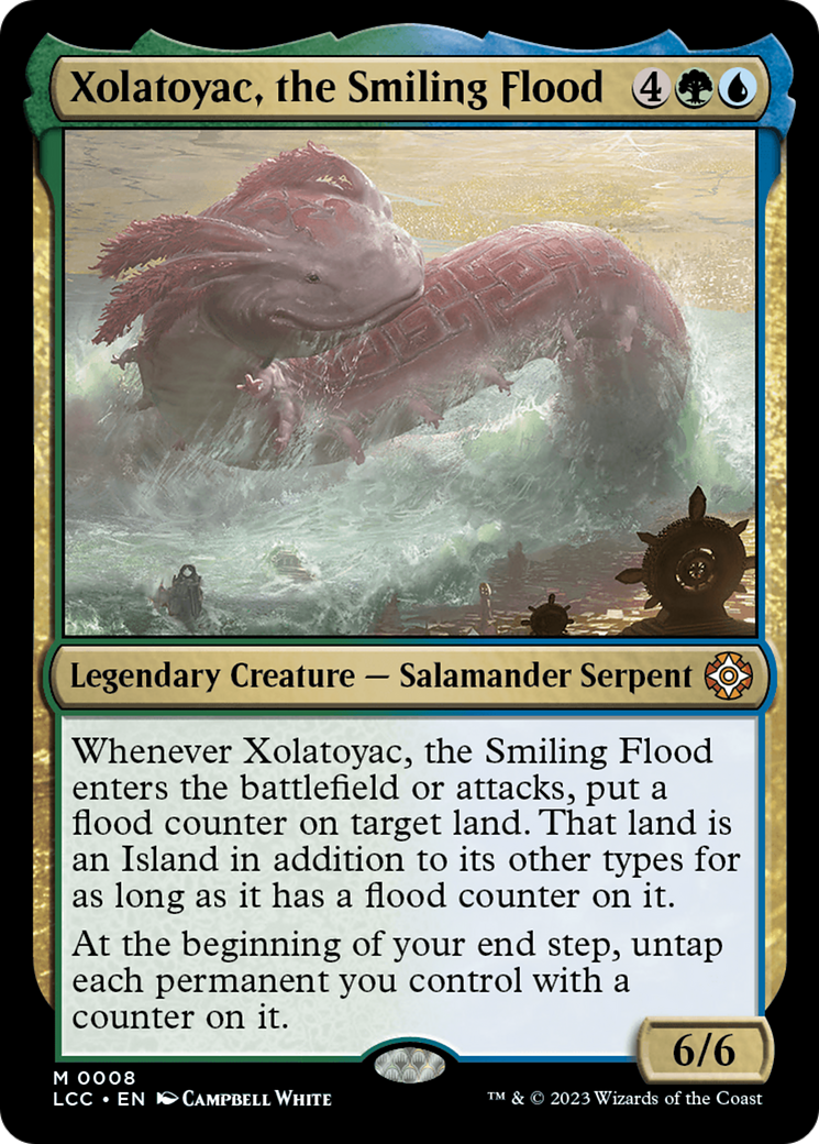 {R} Xolatoyac, the Smiling Flood [The Lost Caverns of Ixalan Commander][LCC 008]