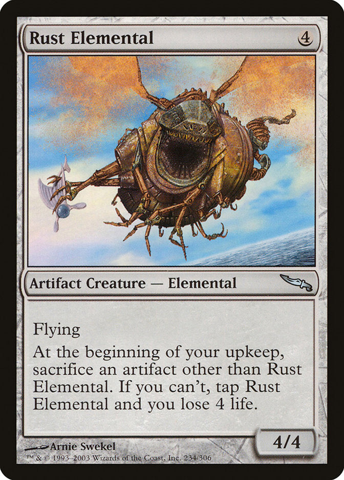 {C} Rust Elemental [Mirrodin][MRD 234]