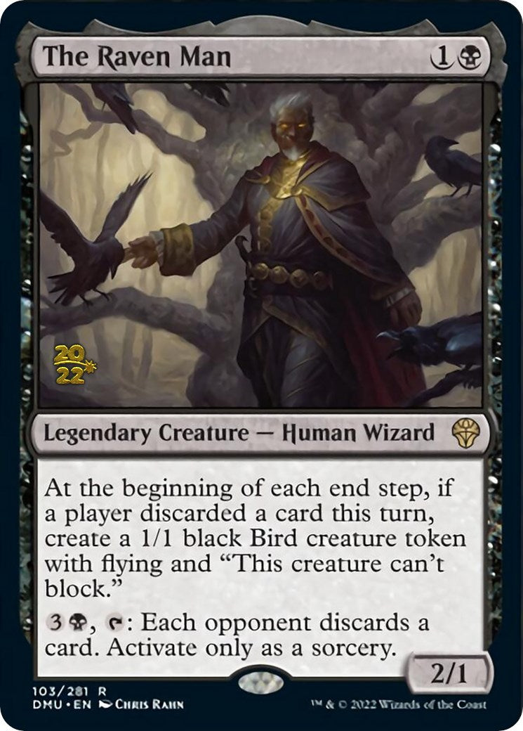 {@R} The Raven Man [Dominaria United Prerelease Promos][PR DMU 103]