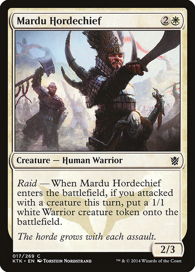 {C} Mardu Hordechief [Khans of Tarkir][KTK 017]