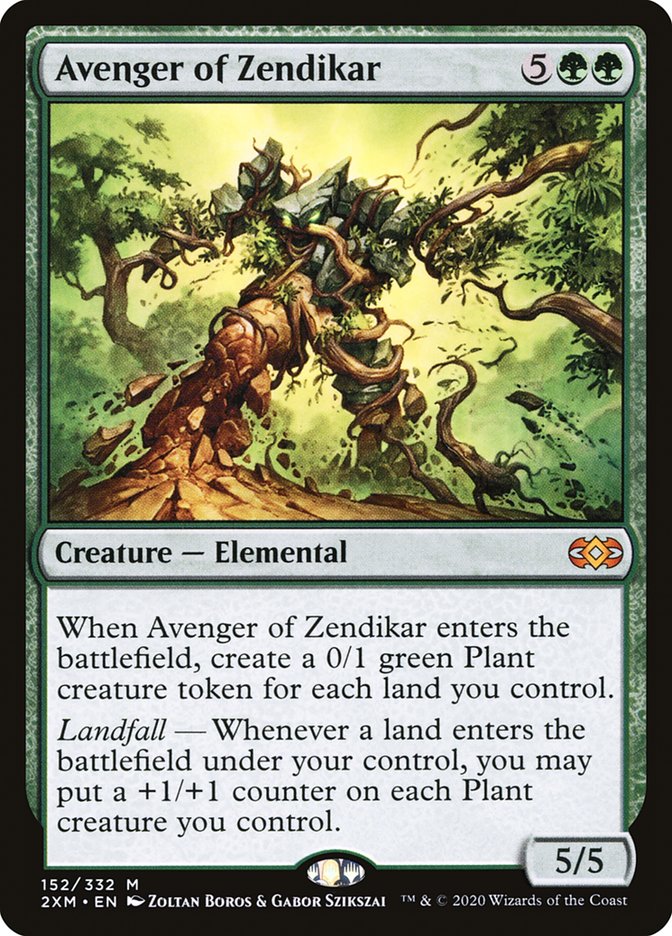 {R} Avenger of Zendikar [Double Masters][2XM 152]