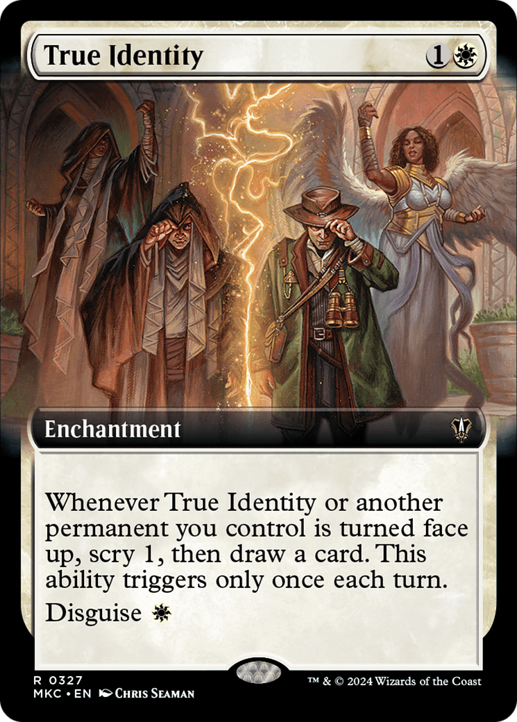 {R} True Identity (Extended Art) [Murders at Karlov Manor Commander][MKC 327]