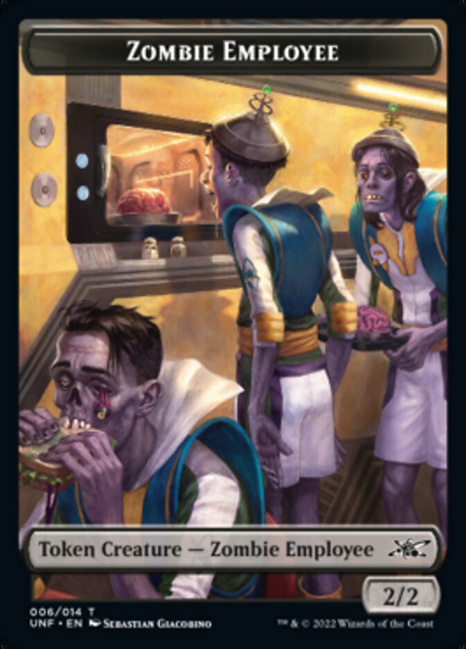 {T} Zombie Employee Token [Unfinity Tokens][TUNF 006]