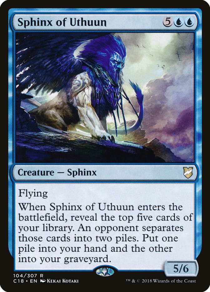 {R} Sphinx of Uthuun [Commander 2018][C18 104]