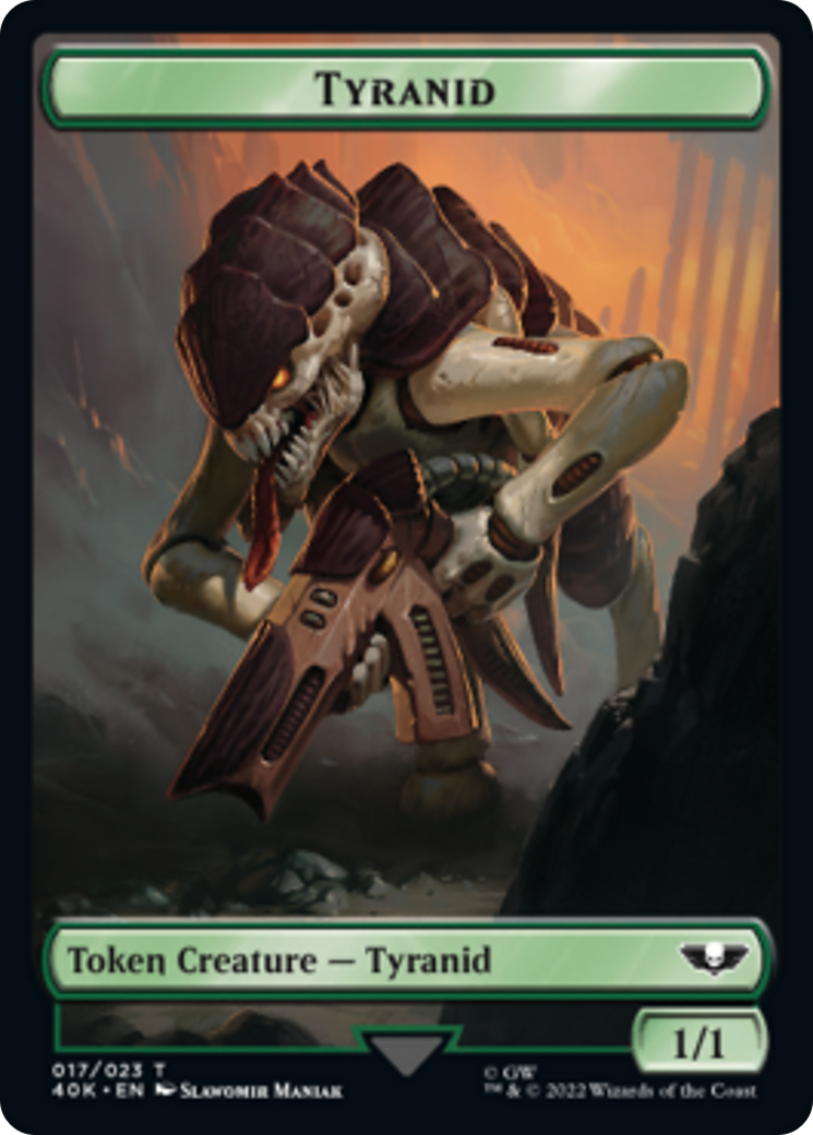 {T} Tyranid (17) // Tyranid Gargoyle [Universes Beyond: Warhammer 40,000 Tokens][T40K 009]