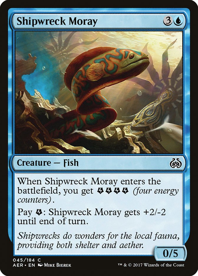 {C} Shipwreck Moray [Aether Revolt][AER 045]