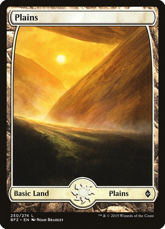 {B}[BFZ 250] Plains (250) [Battle for Zendikar]