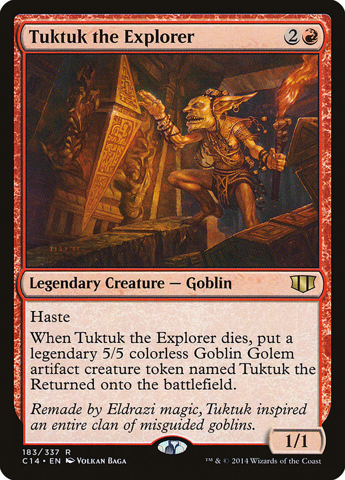 {R} Tuktuk the Explorer [Commander 2014][C14 183]